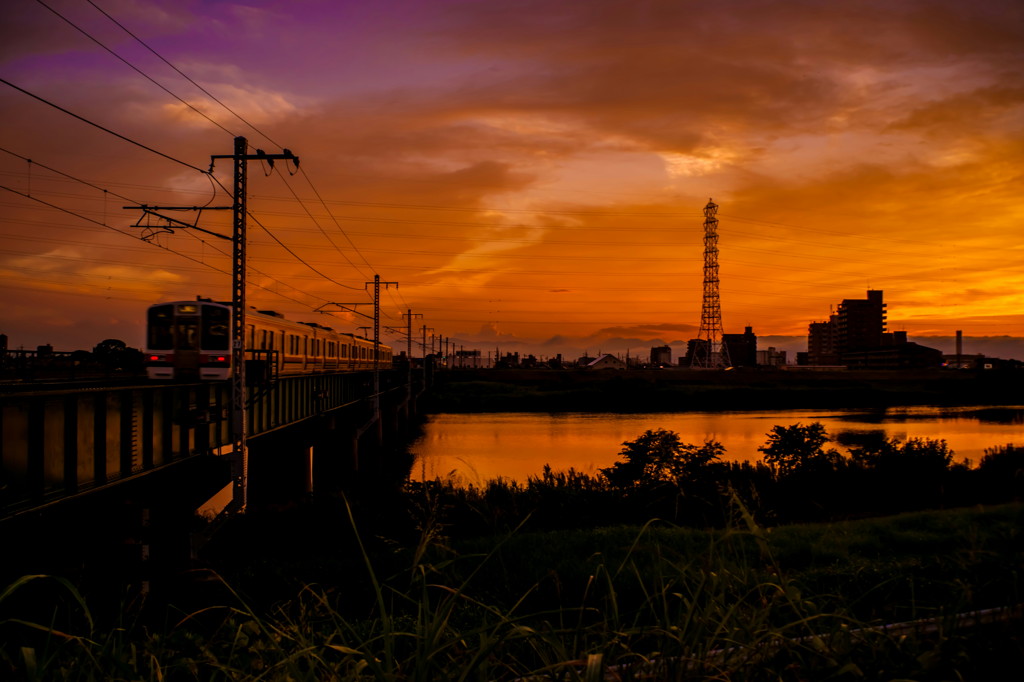 夏の夕暮れ By けんぼー Id 写真共有サイト Photohito