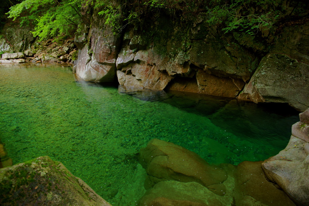 緑の水色②