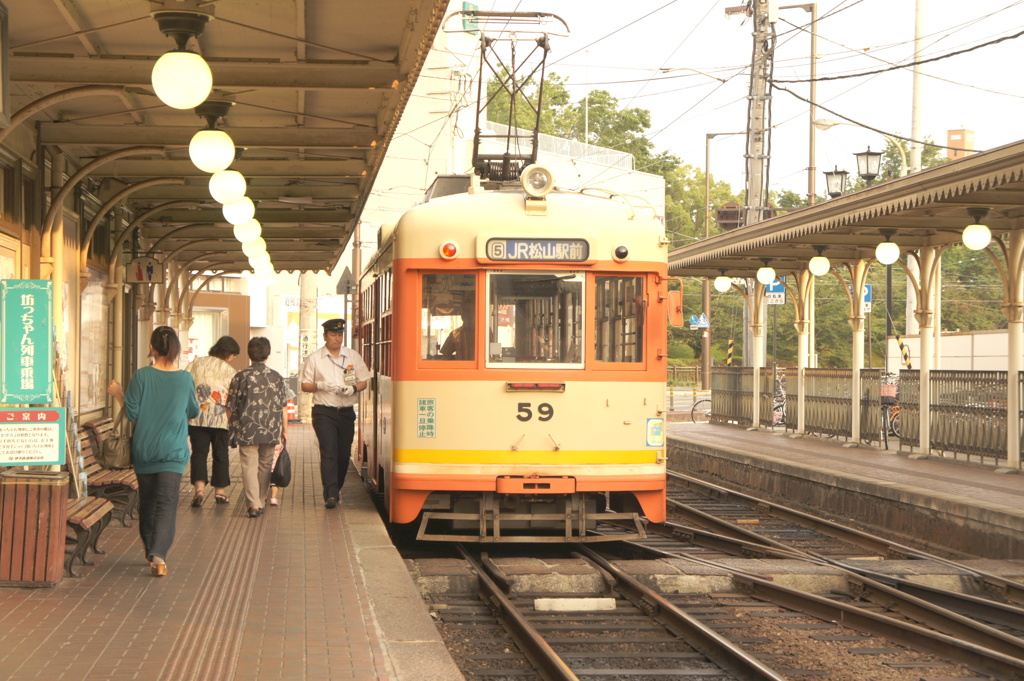 路面電車＠松山