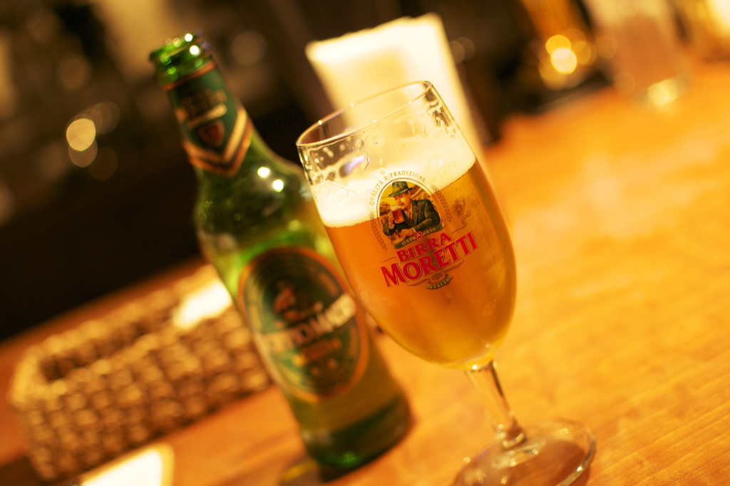 好きなイタリアンビール、モリエッティ
