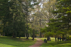 公園にて
