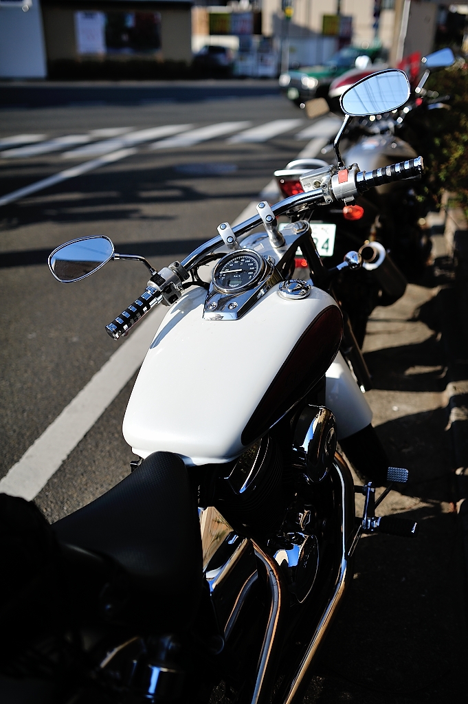 white machine