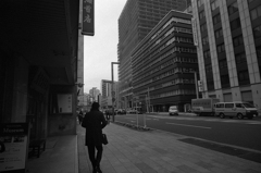 京橋で打ち合わせ