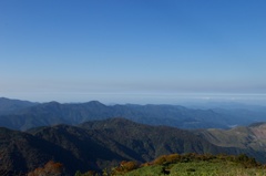 氷ノ山、山頂より