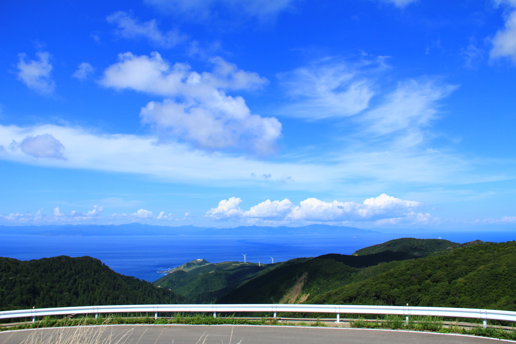 夏休みの青空の思い出