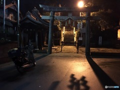夜の神社