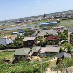 晴れた日は、高台に・・・
