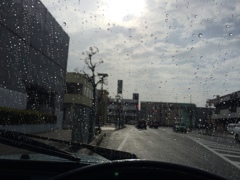 この間の天気雨の午後