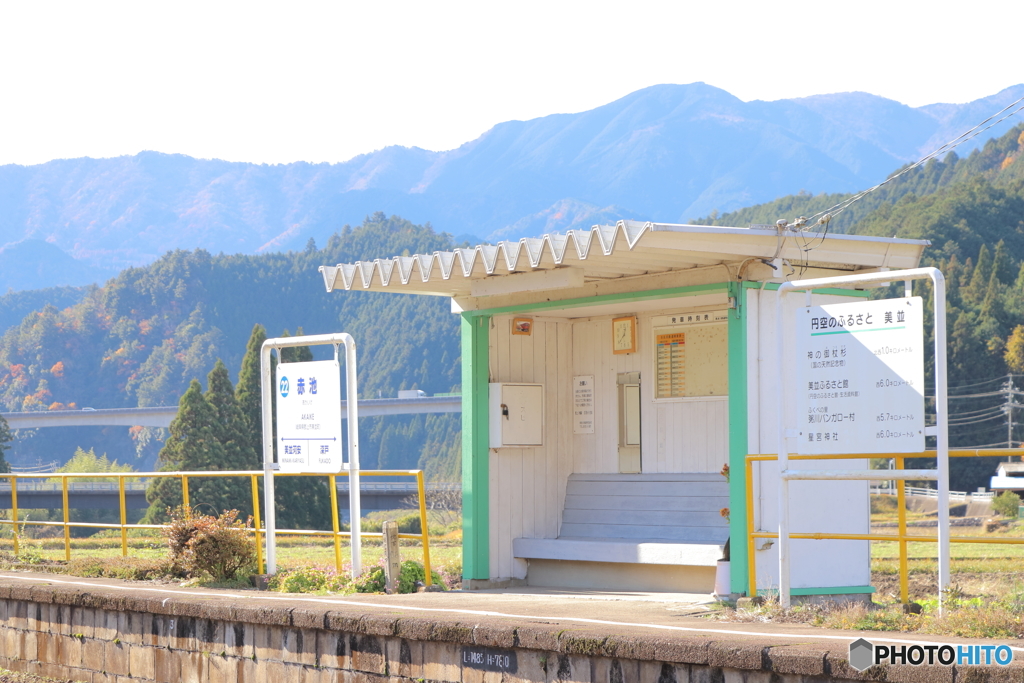 田舎の無人駅