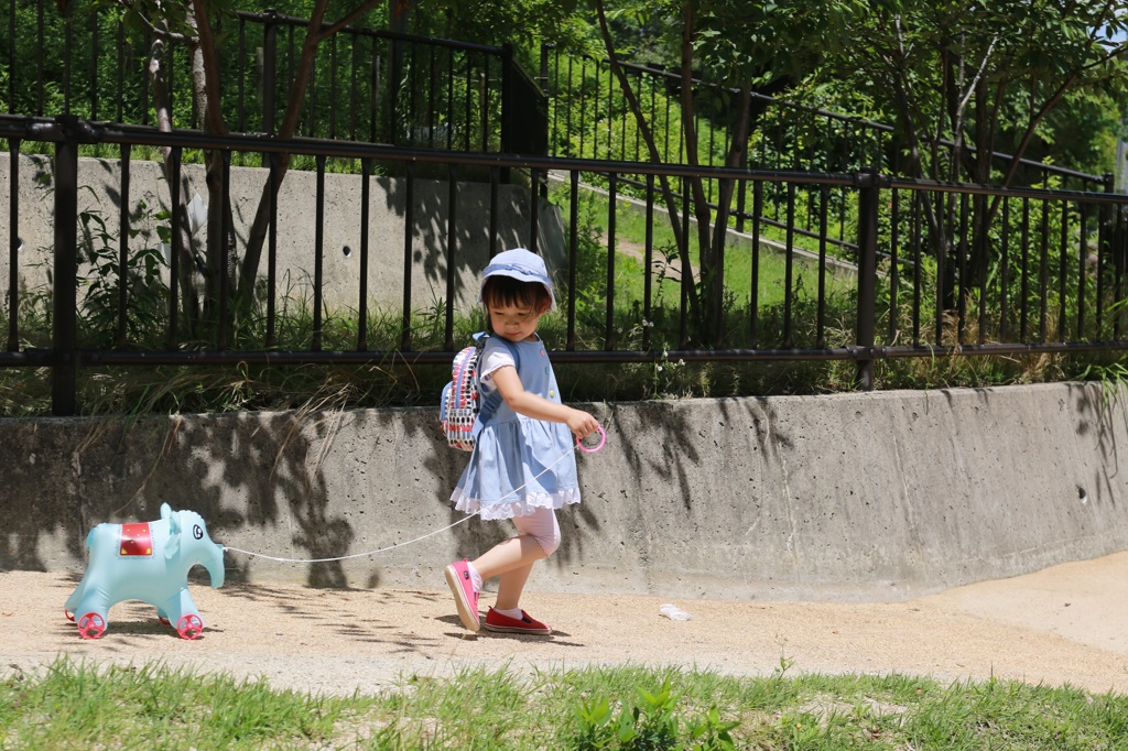 おさんぽ（姉の場合）