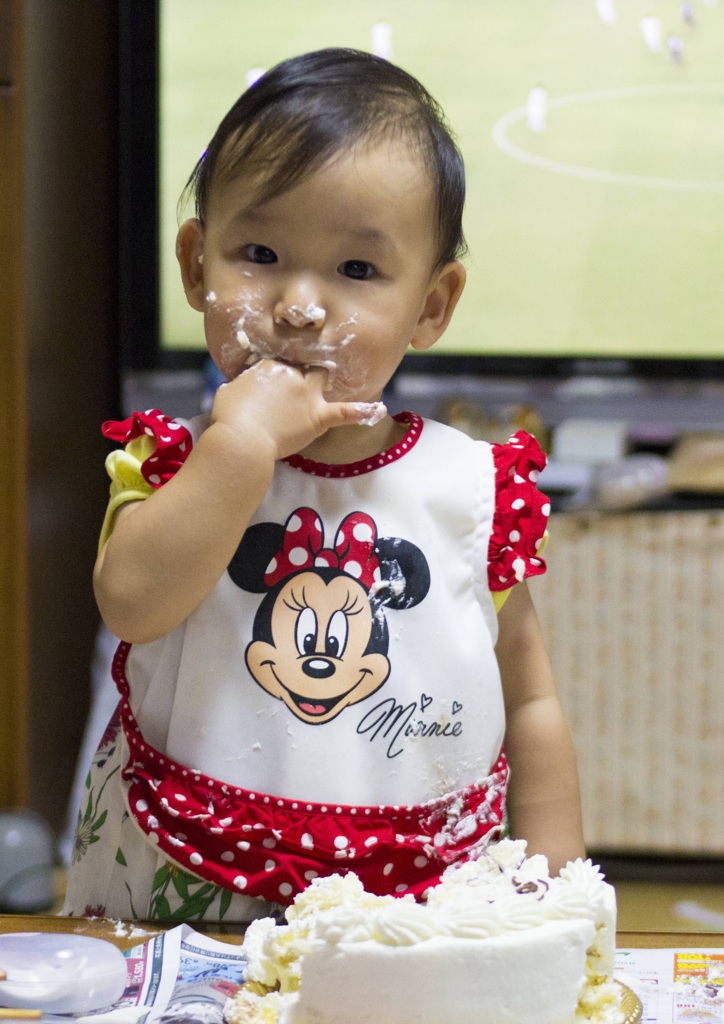 だって1歳になったんだもんっ