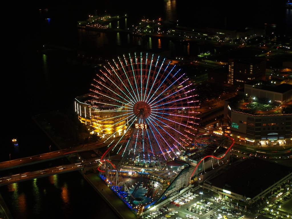 みなとみらいの観覧車