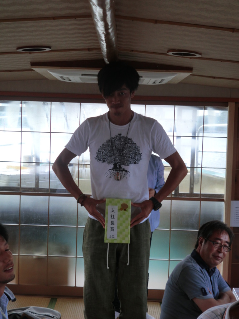 妹尾部長歓送旅行（小山田ｶﾒﾗﾏﾝ）