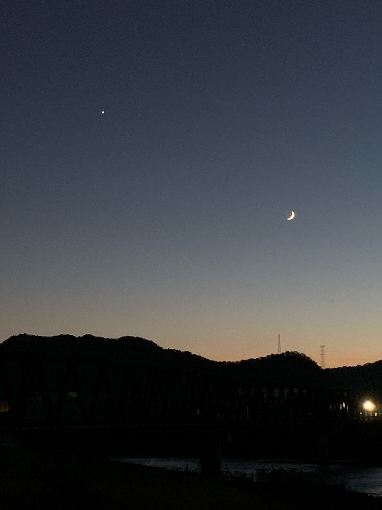 月と金星2