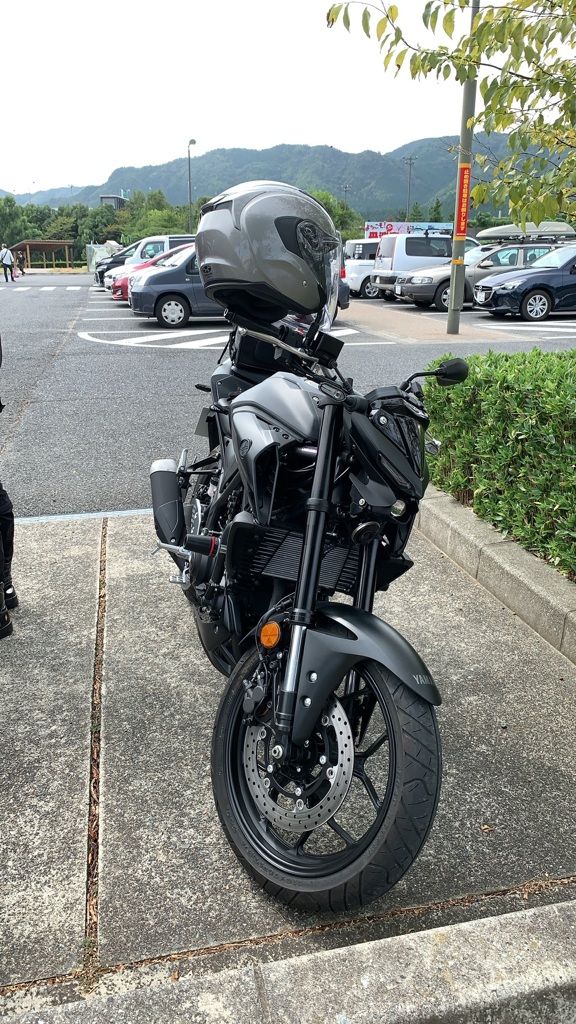 プチツーリング　慣らし運転中1