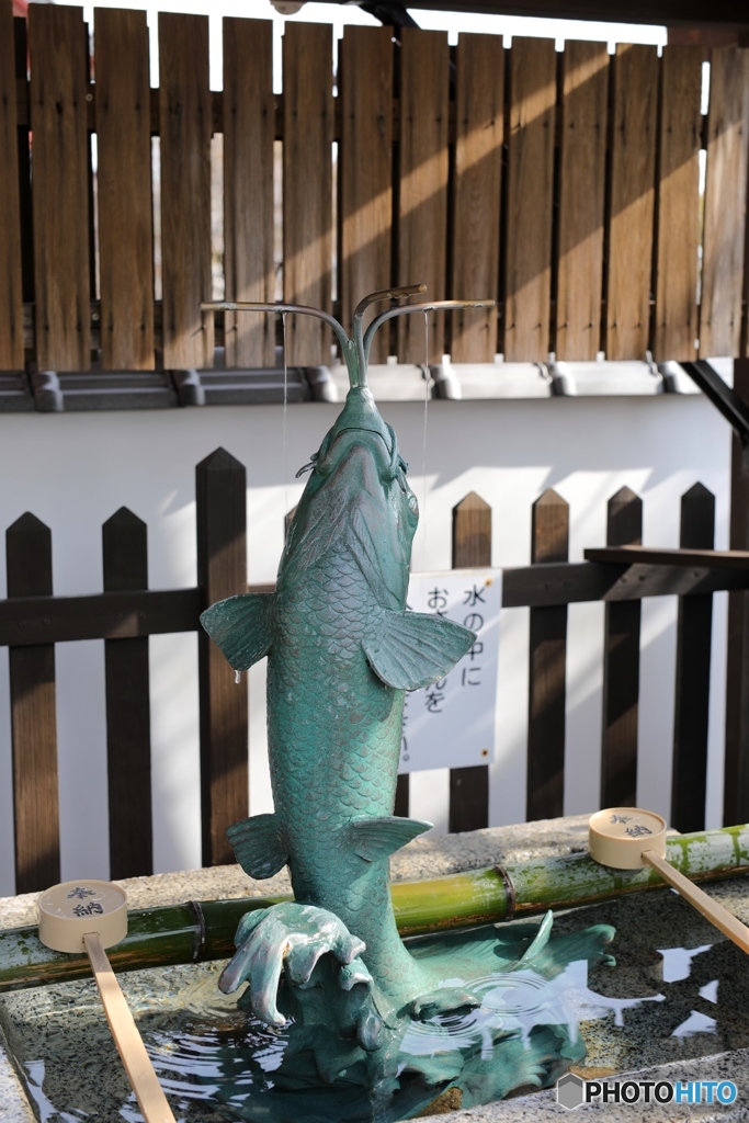 神戸北野天満神社にて