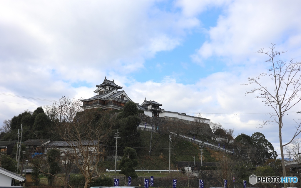 福知山城にて３