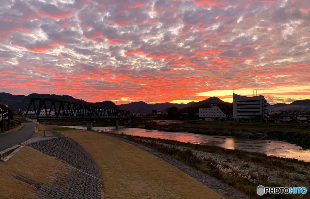ふるさと夕景