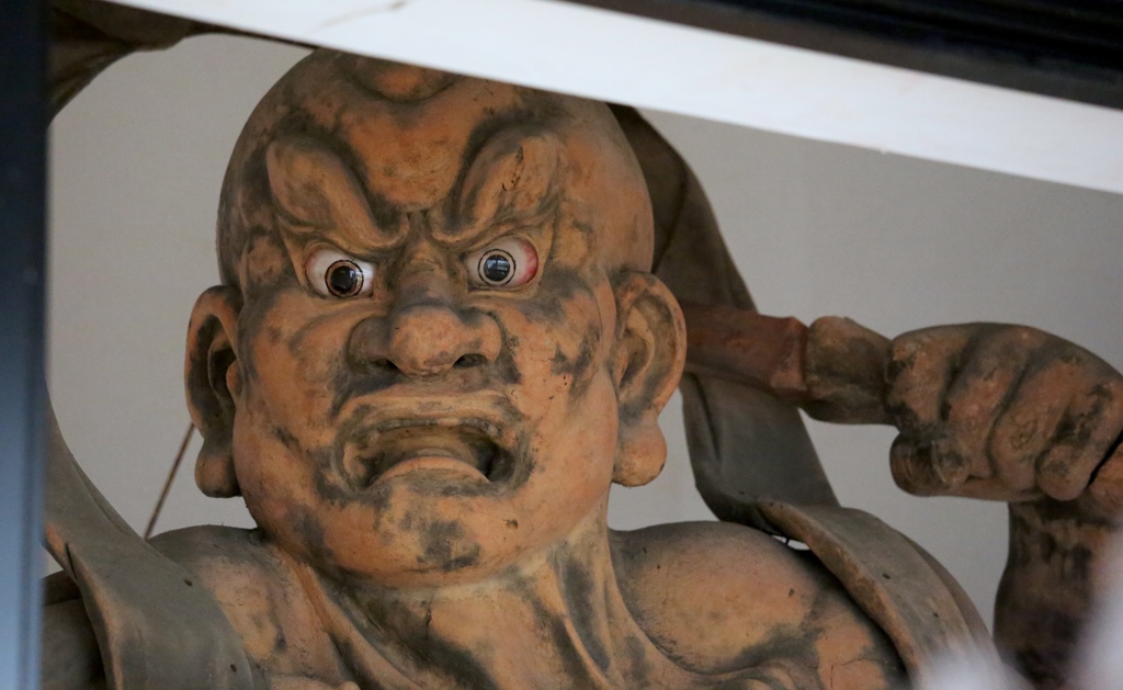 石龕寺　仁王像