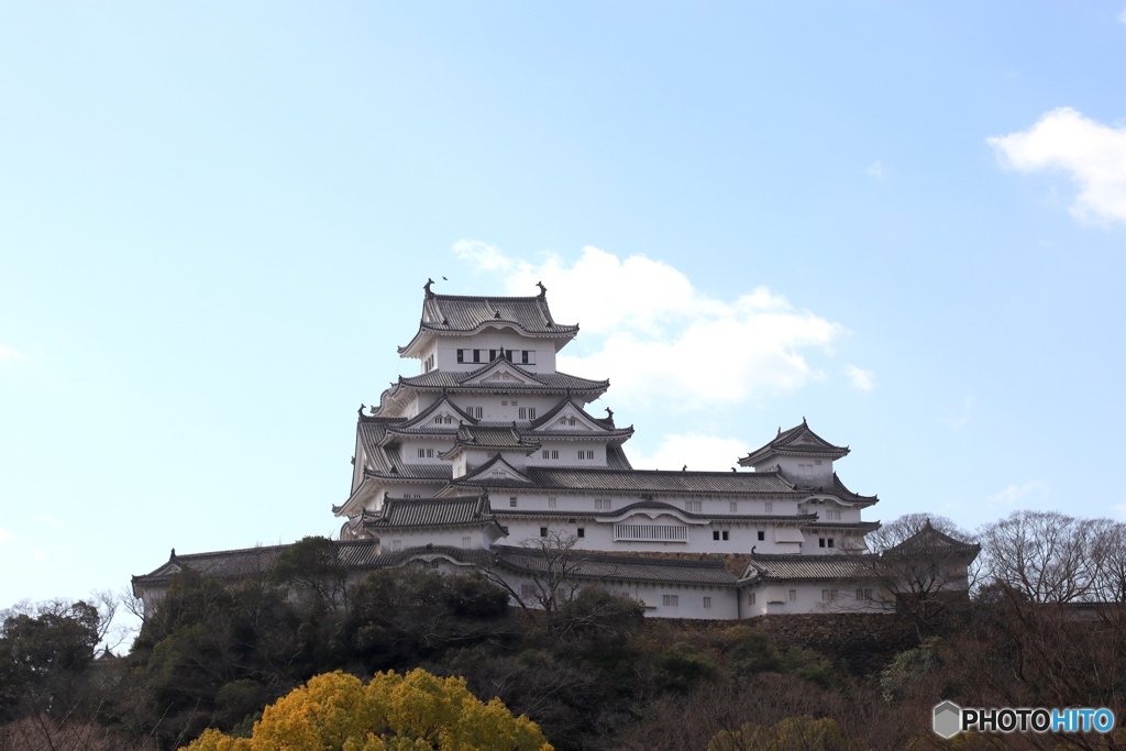 姫路城（北面）