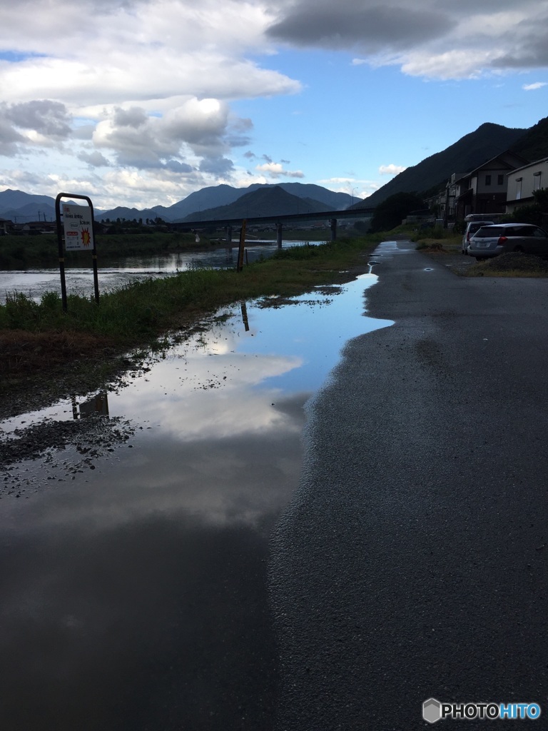 台風一過