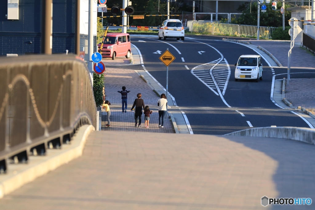 街角にて 家路