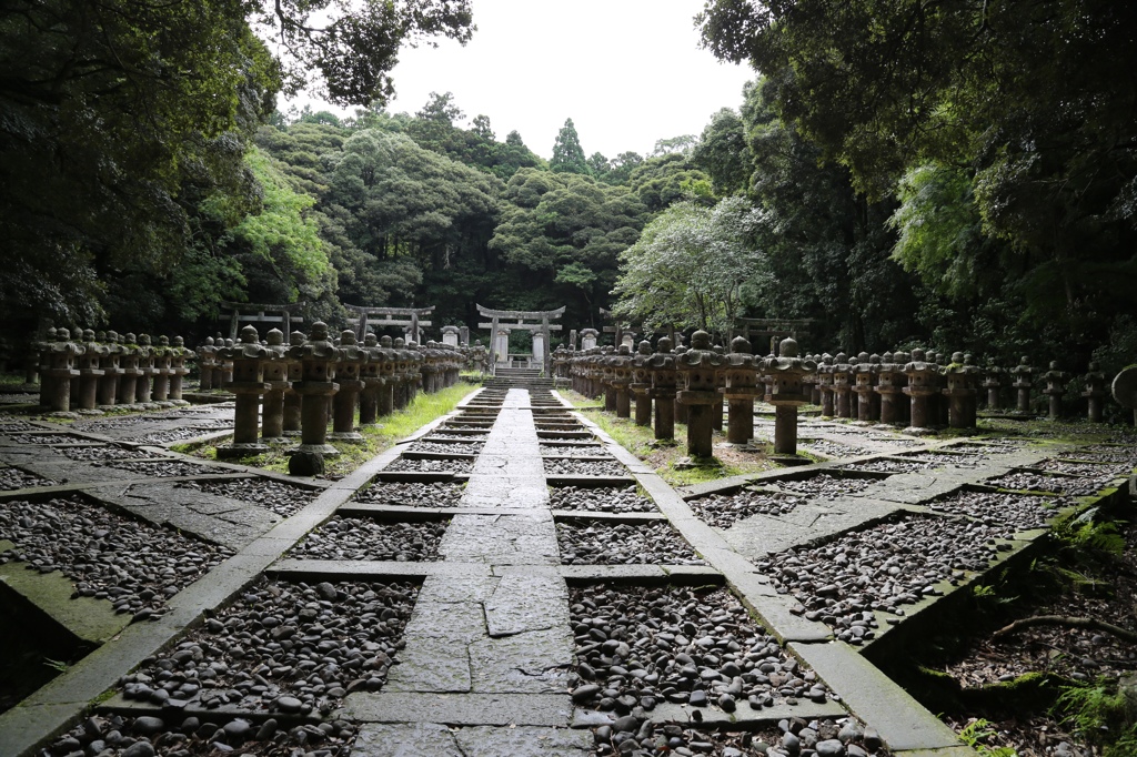 萩　東光寺　毛利家墓所