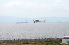 神戸空港にて５
