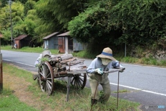 バアさんおしとくれ　奥播磨かかしの里にて