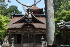 柏原八幡宮にて２