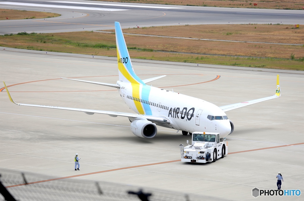 神戸空港にて１