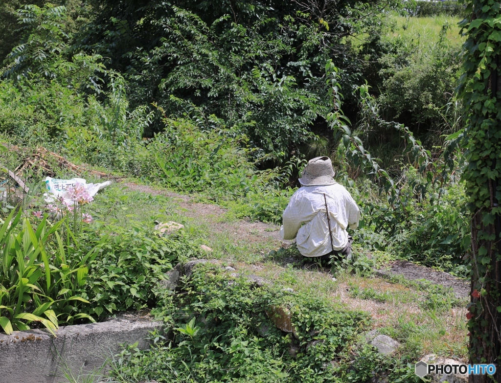 人？かかし？２　奥播磨かかしの里にて