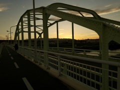 宮園橋夕景