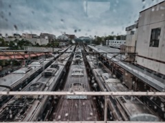 連絡通路から