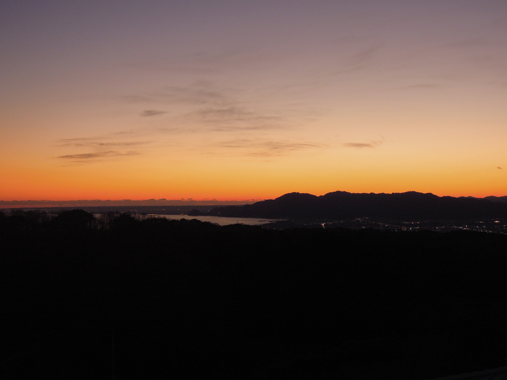 夕焼け@日本平