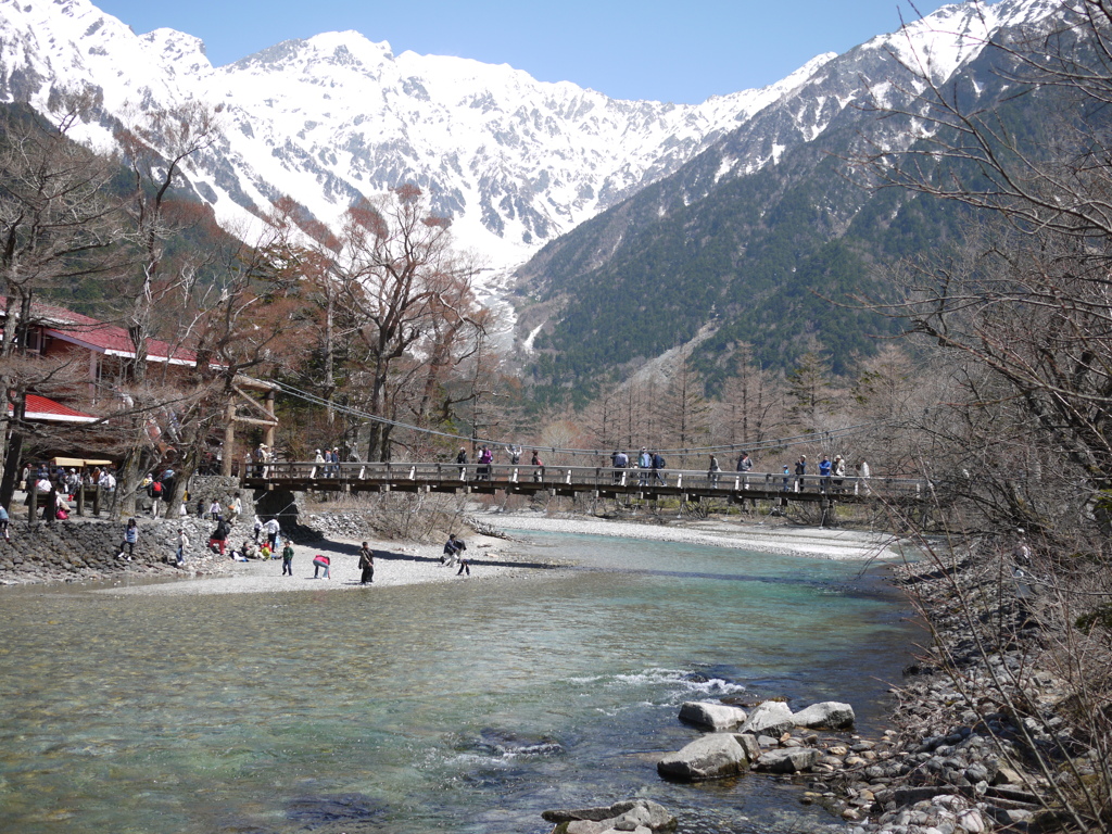 上高地　河童橋