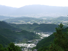 奈良県　明日香村からの眺望
