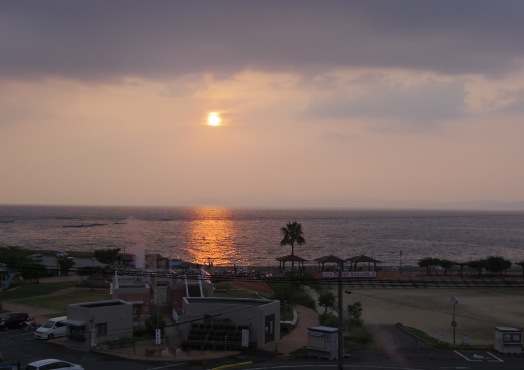 夕日Ⅱ～小浜温泉～