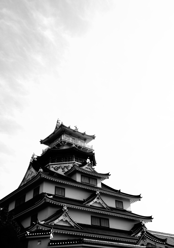 安土城モノクロ～伊勢安土桃山文化村～