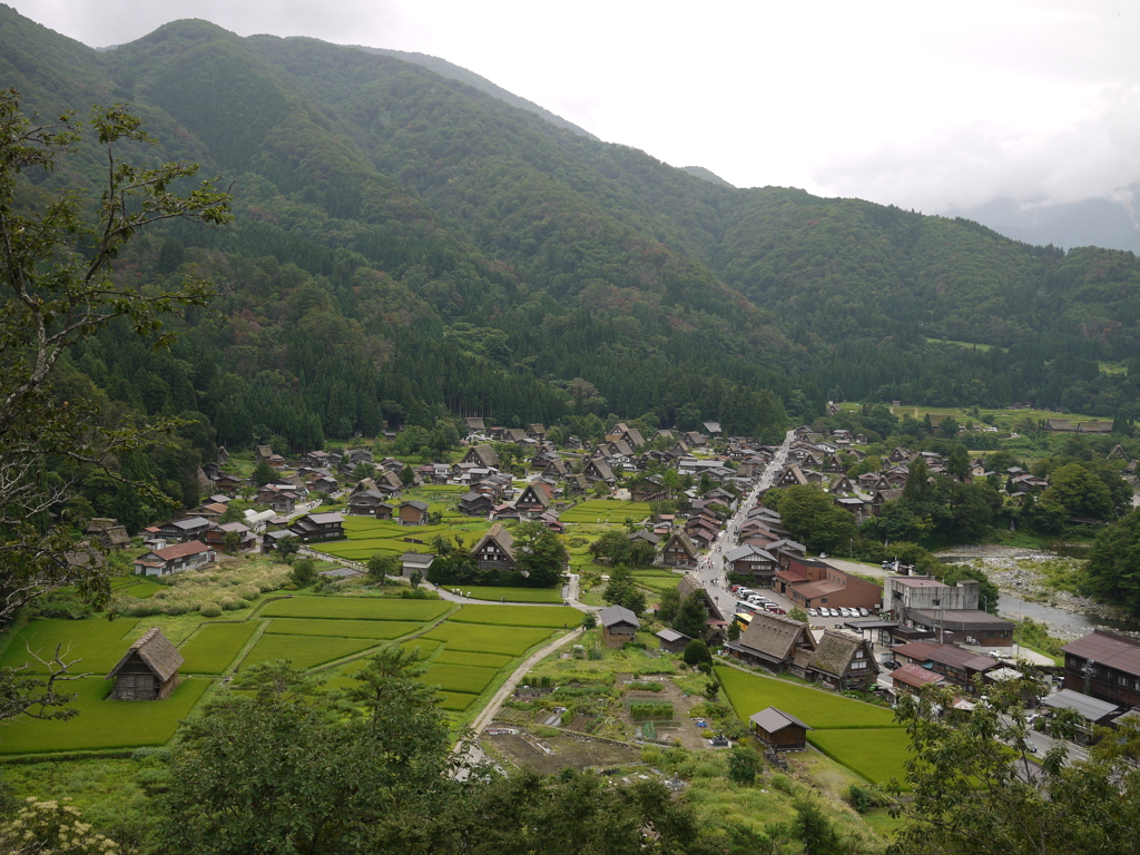 世界遺産　白川郷