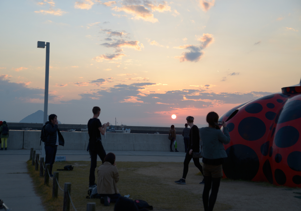 多数決:かぼちゃより夕日が気になる