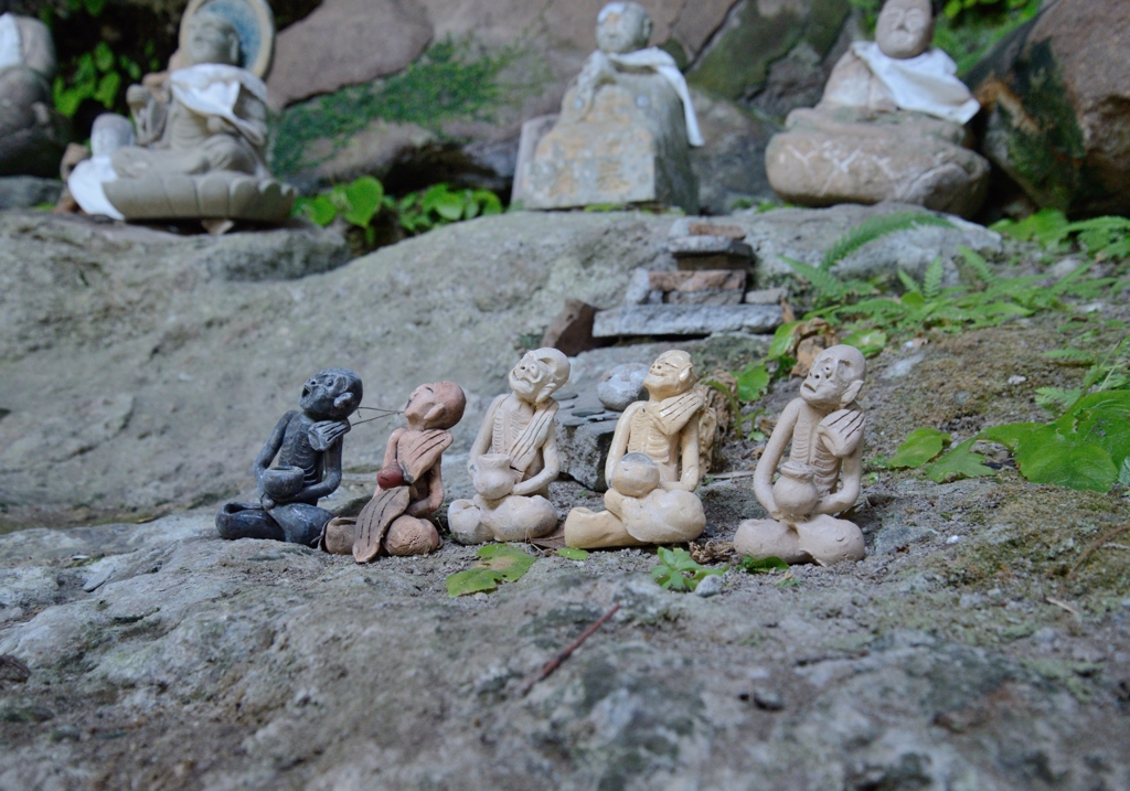 見上げて御覧～羅漢寺～
