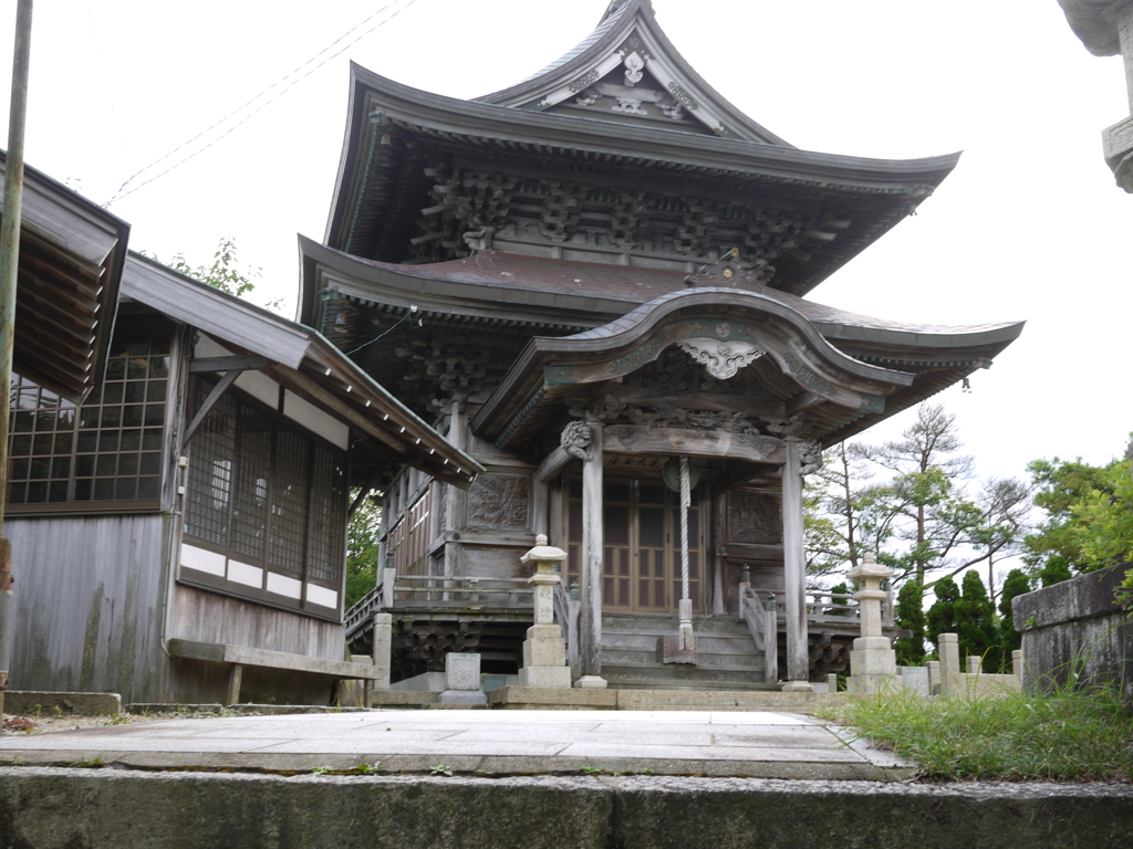 山の上の妙見寺