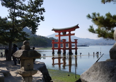 厳島神社の鳥居