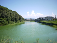 古墳と良く似た雲と
