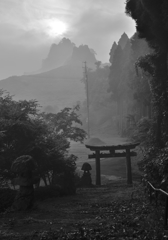 日の出～ばくち岩神社～