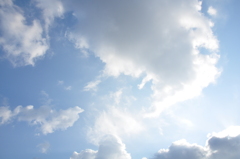 雲と青空