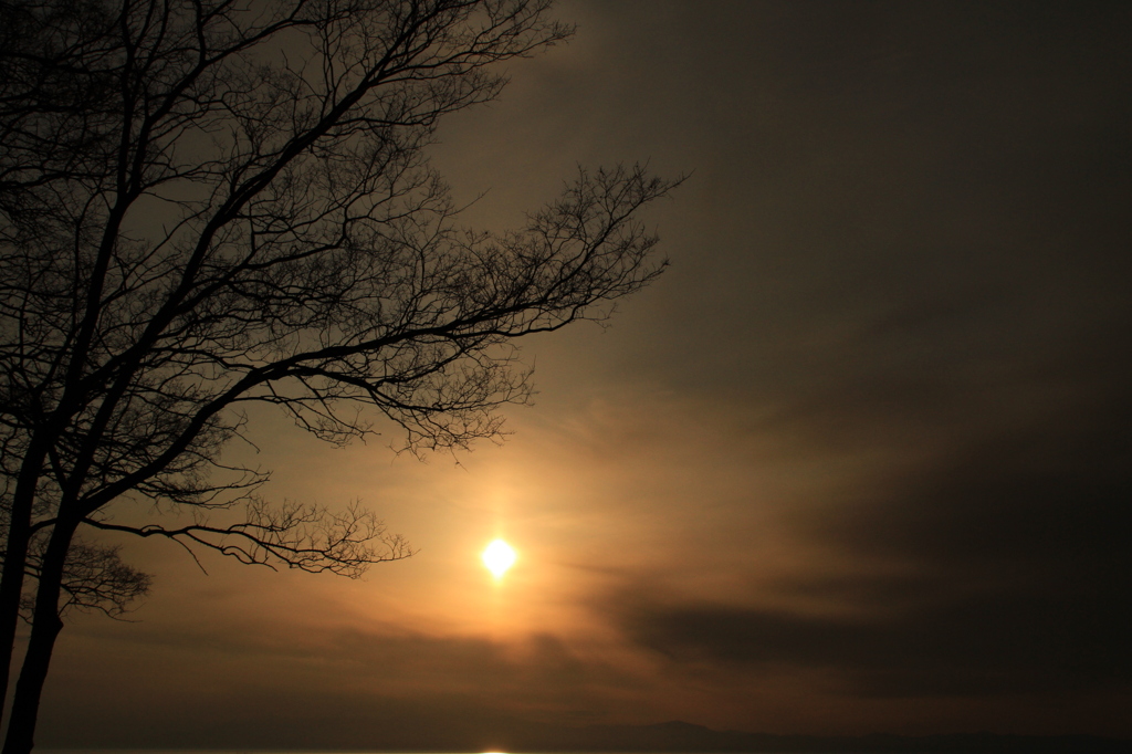 夕暮れ