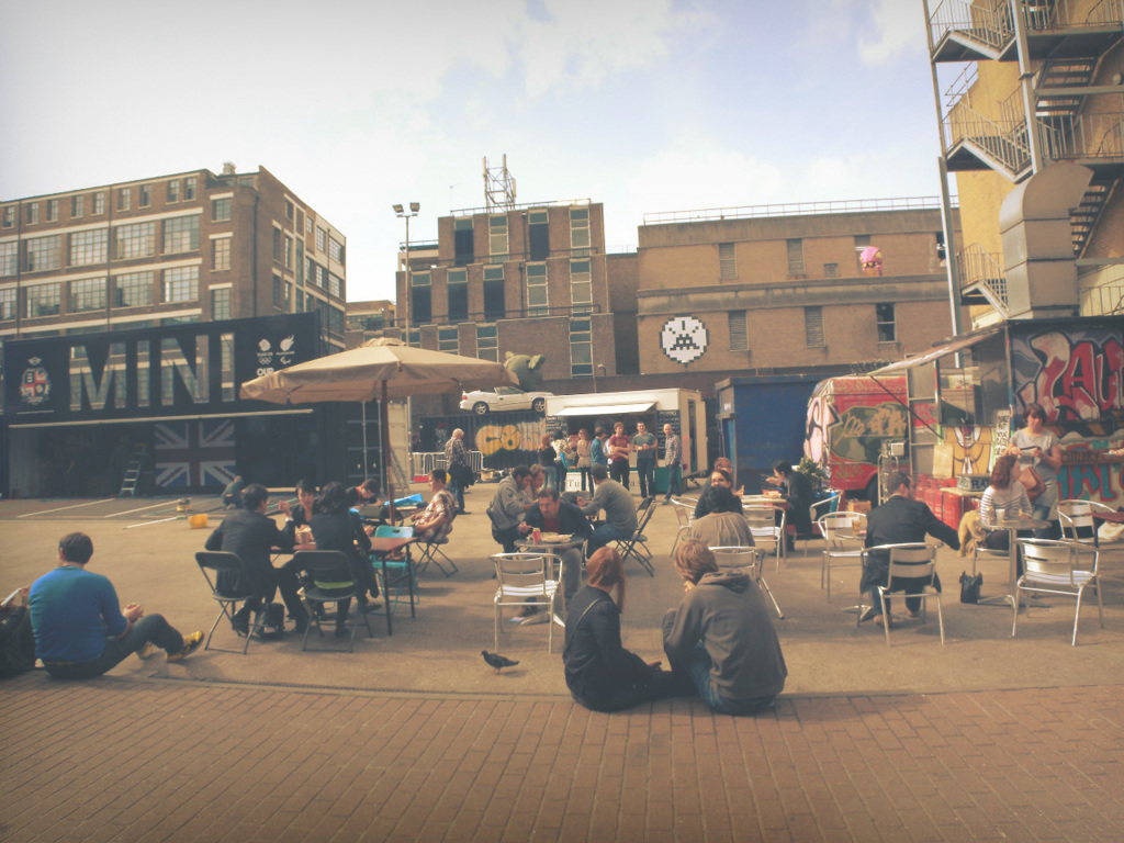 ロンドン町並み