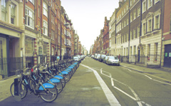 ロンドン町並み